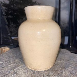 Vintage Weyman’s Snuff Stoneware Jar Crock Jug Vase Home Decor